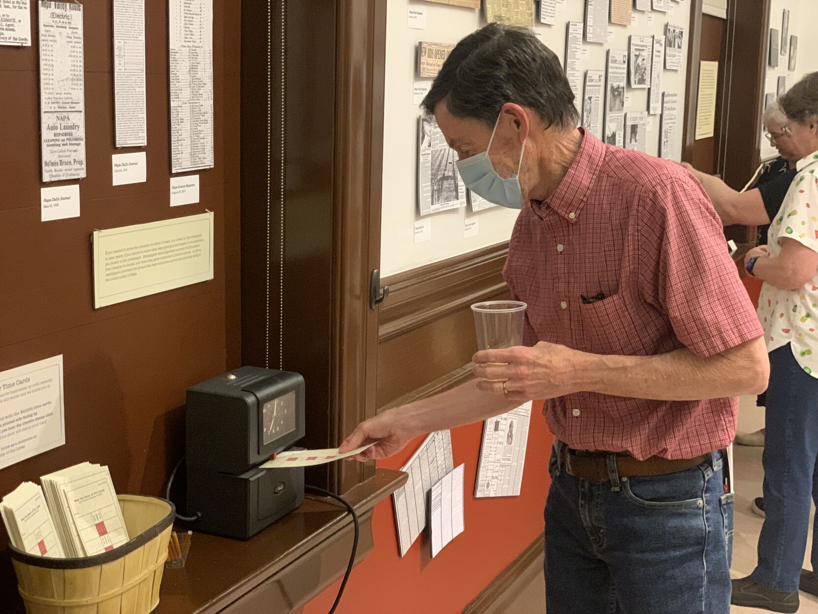 Napa news on display at the Napa County Historical Society